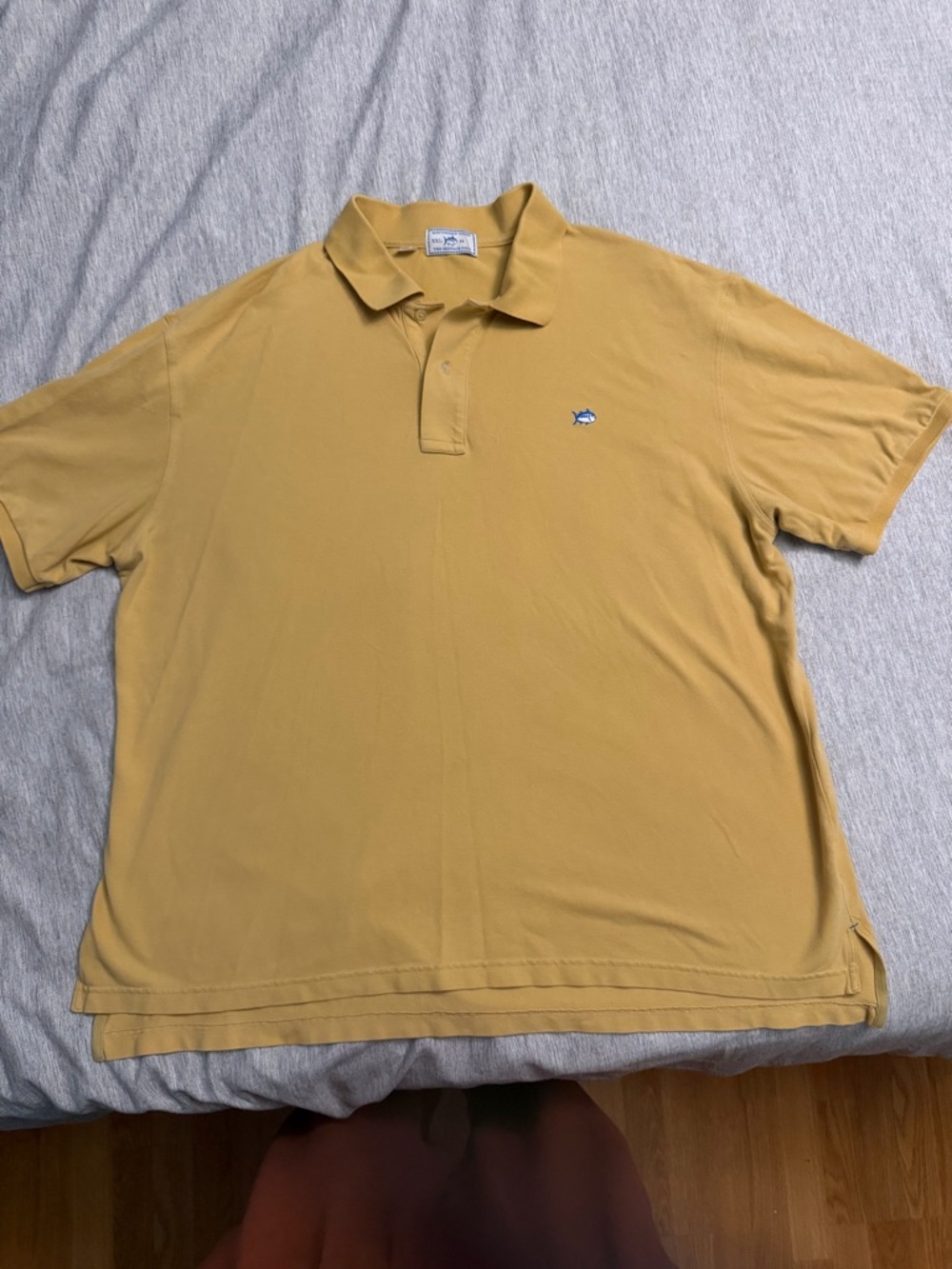 Southern Tide Yellow Skipjack Polo Shirt Men’s XXL